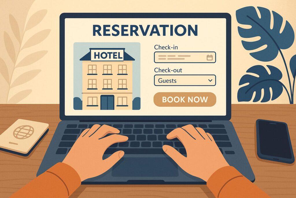 réserver en ligne agence web